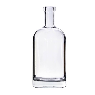 Bouteilles de gin en verre Super Flint de 500 ml